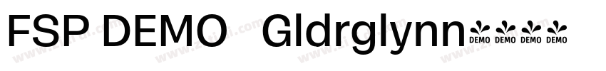 FSP DEMO   Gldrglynn字体转换
